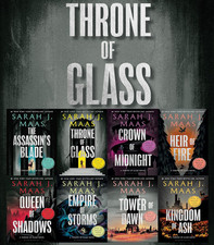 Throne of Glass 8 book set by
