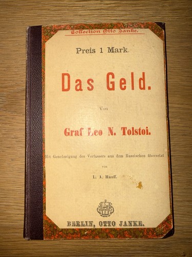 Graf leo tolstoi das - n.,