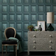 Teal Marble Wallpaper Wood
