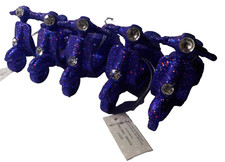5 pcs Purple Glitter Scooter
