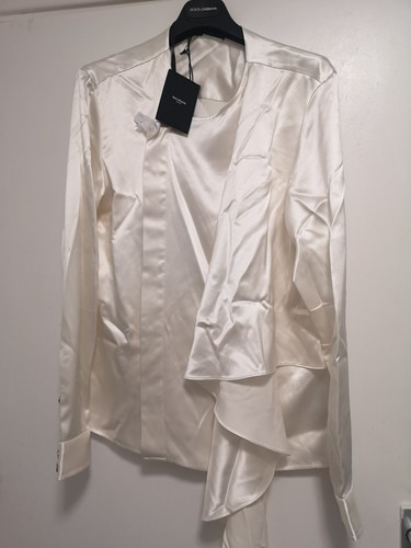 Balmain men silk satin - men, shirt