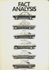 Audi 100 LS Fact Pack 1973-74 UK Market Sales Brochure
