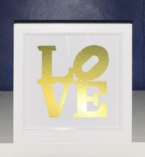 Gold LOVE LEGO Spare Part
