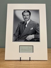Laurence Olivier Signed Page