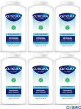 6 X Cuticura Mildly Medicated Original Body Talcum Powder 150G