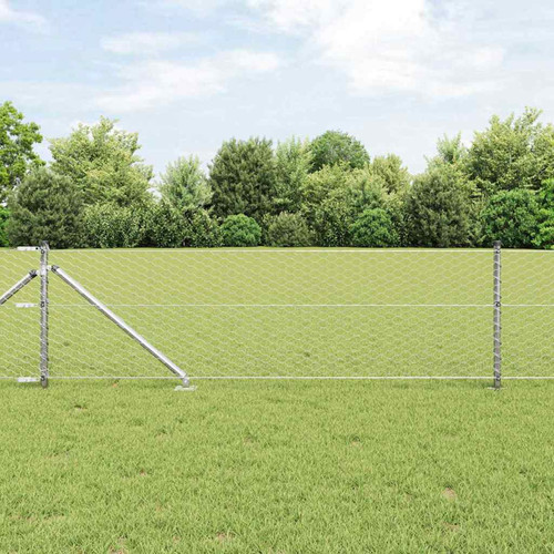 Fence post set - set, silver