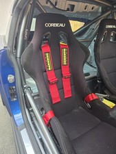 SCHROTH 4-point ECE/FIA harness - Seat belt RED