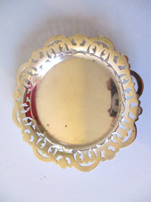 Silver Plate Pierced Dish