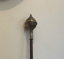 Freemason Septre Masonic Lodge English Freemasonry - Wood And White Metal