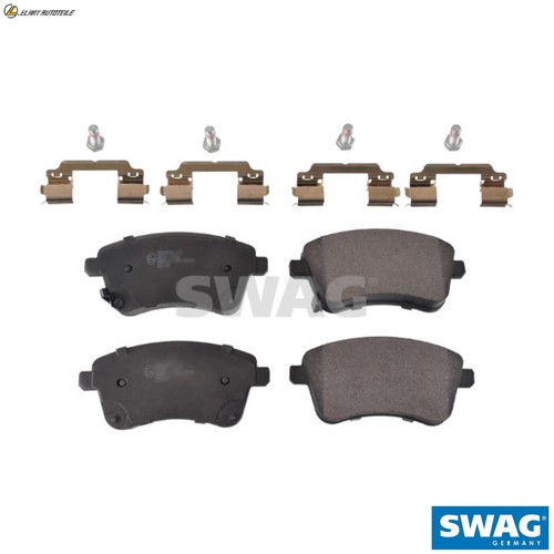 Brake pad set - brake, 10