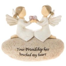 Angel Stones Figurine - Friendship Sentiment Gift Idea