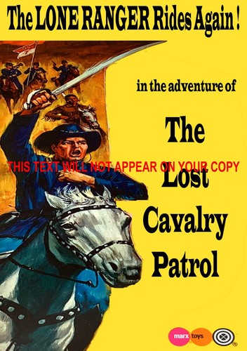Lone ranger marx toys the - the, lost