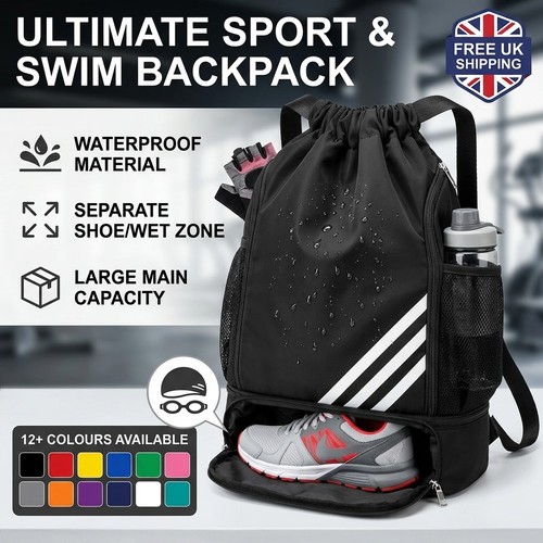 Drawstring gym bags - bags, waterproof