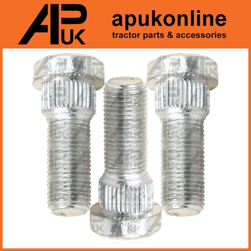 Wheel knurled stud - knurled, bolt