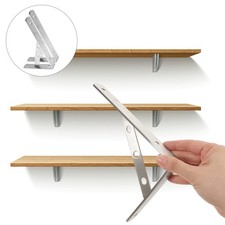 2pcs L Bracket Floating Shelf