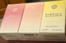 Versace Miniature Collection 3 x 5ml Women's Eau de Toilette Gift Set SEALED