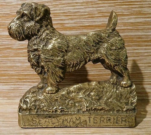 Vintage brass sealyham - vintage,