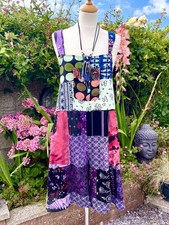 Patchwork Dungaree Shorts One