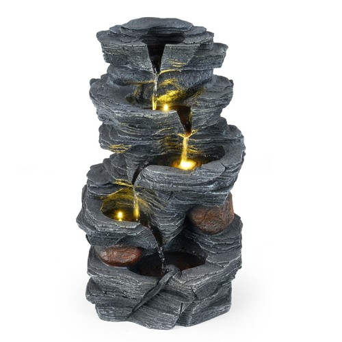 Costway tier tabletop - tabletop, rock