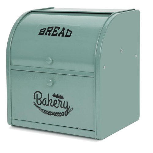 Large double layer bread bin - large,