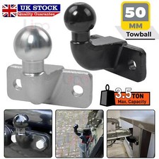 Heavy Duty Towball 50mm High Reach Tow Ball for Al-Ko Stabiliser Couplings Hitch