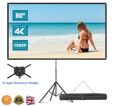 80" Projector Screen with