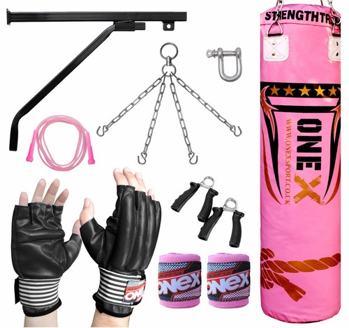 Ladies boxing punch bag 4ft - ladies,