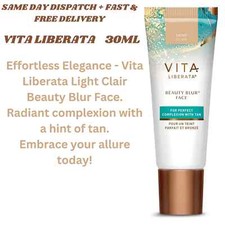 Vita Liberata Beauty Blur Face With Tan - Light 30ml - BRAND NEW