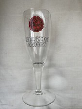 RARE ITEM- Retro Holsten Pils Lager Red Logo Half Pint size Chalice Glass
