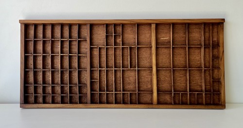 Vintage letterpress wooden - letterpress,
