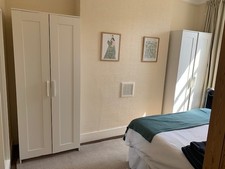 IKEA Brimnes Two Door Wardrobe - White - with details - No Reserve