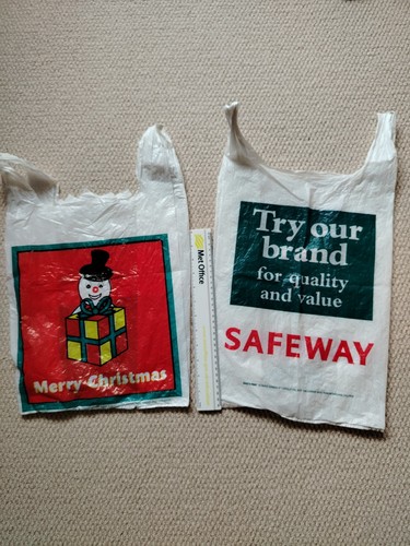 Vintage safeway bags one - safeway,