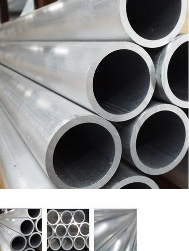Aluminium round tube - aluminium, pipe