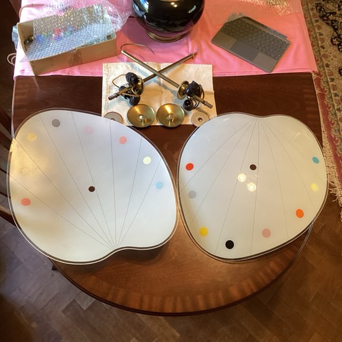 Artist palette light 1950s - light,