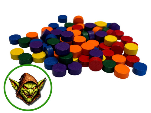 Board game wooden round - game,