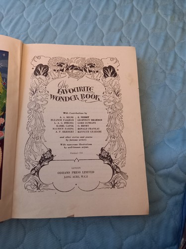 The favourite wonder book - favourite,