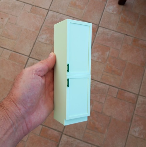 Dolls house fridge - dolls,