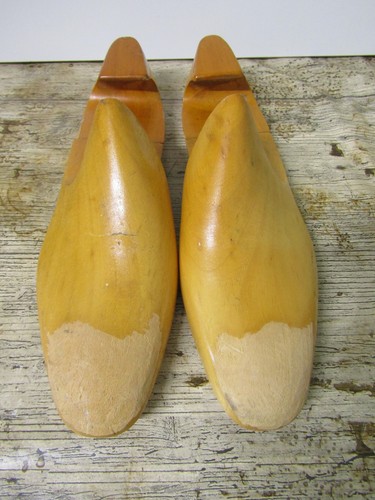 Vintage wooden shoe - wooden,