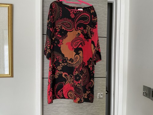 Kaliko silky dress autumnal - dress, in