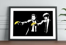 BANKSY STYLE PULP FICTION