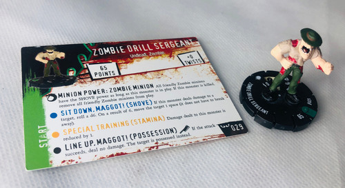Horrorclix zombie drill - horrorclix,