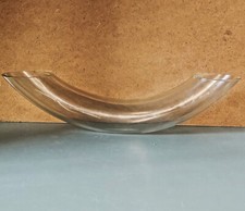 Fancy Shape Clear Glass Vase