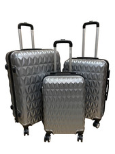 Suitcase Luggage Set of 3 ABS