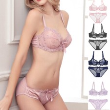 Ladies Bras Set Ultra-thin Non