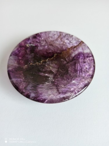 Blue john pedestal dish - blue,
