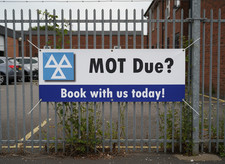 MOT Due Test Centre BANNER