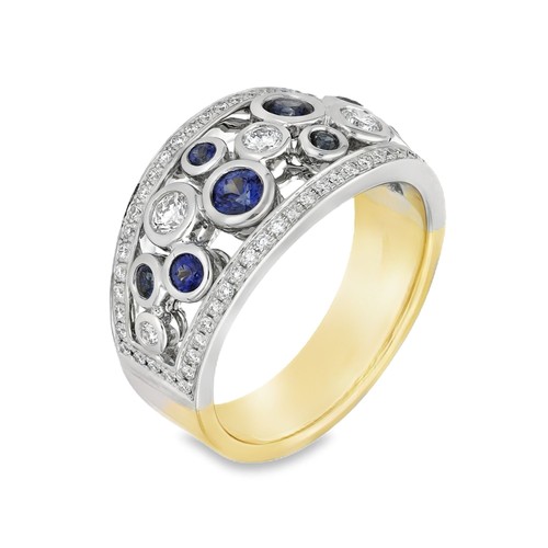 18ct yellow white gold - yellow,
