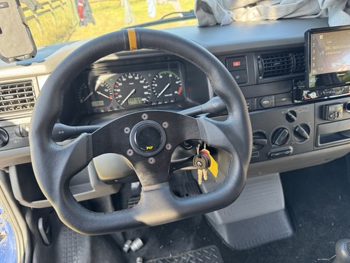 New leather steering - leather, wheel