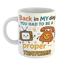 Throwback Humour Mug - BACK IN