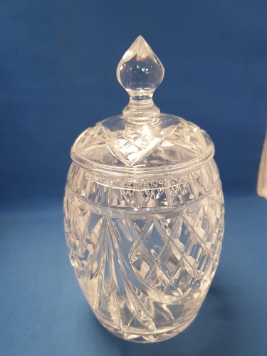 Vintage crystal cut - cut, glass